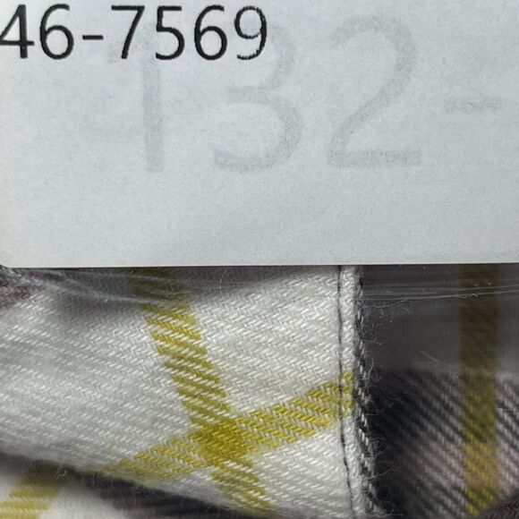 Volcom Flannel Shirt Girls Size 8/10 Espresso Plaid  Getting Rad Button Up NEW - Picture 16 of 16